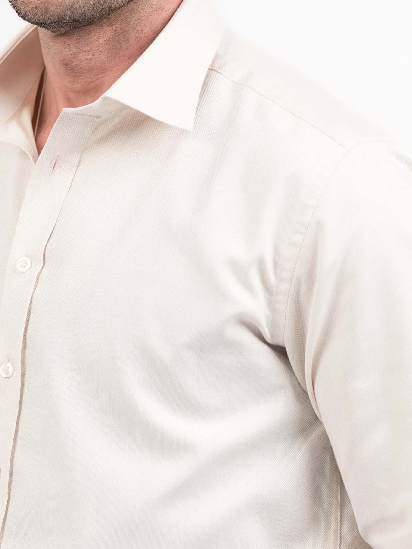 پیراهن آستین بلند کرم ال سی من 10