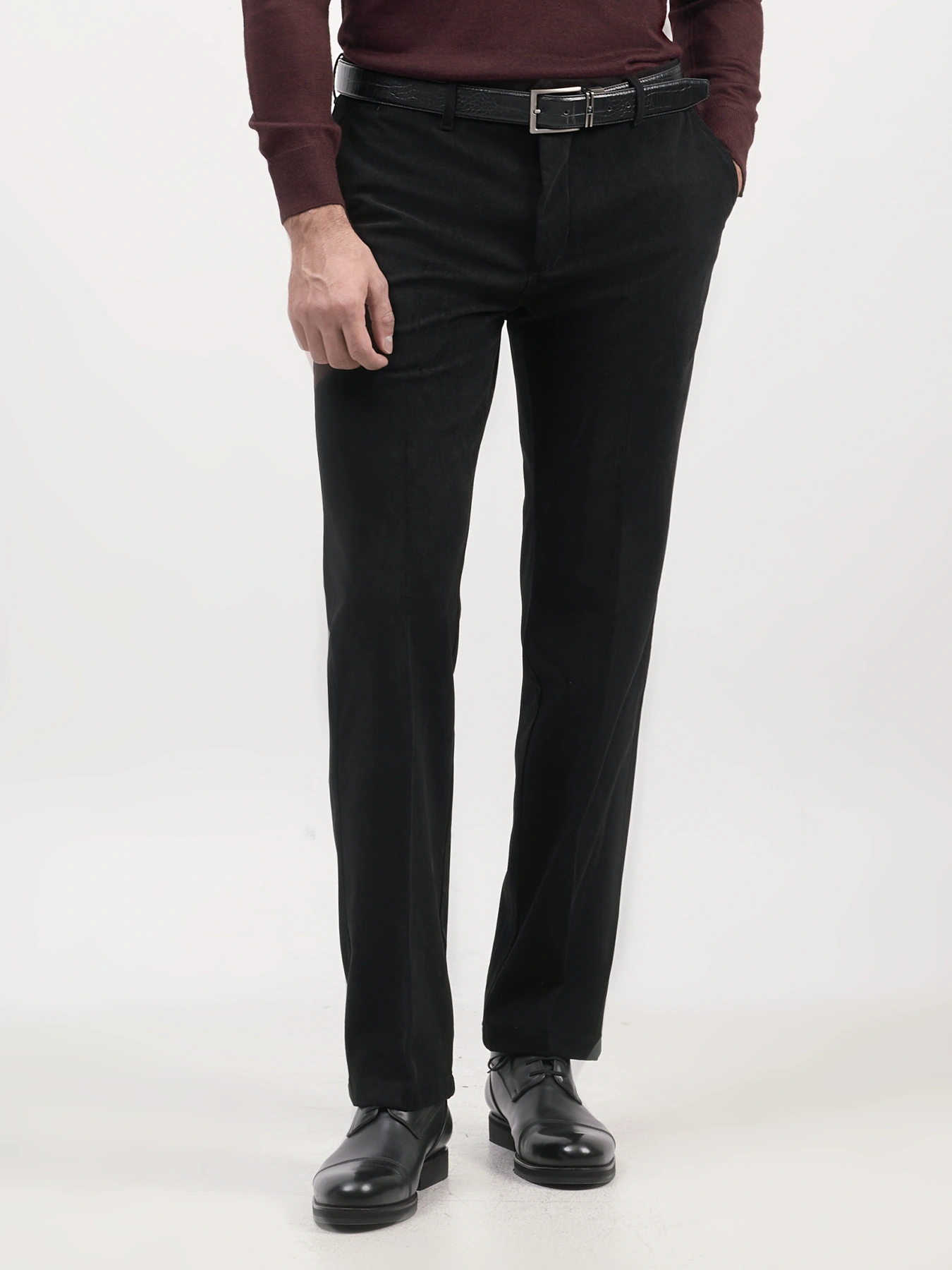 شلوار مخمل مشکی 39