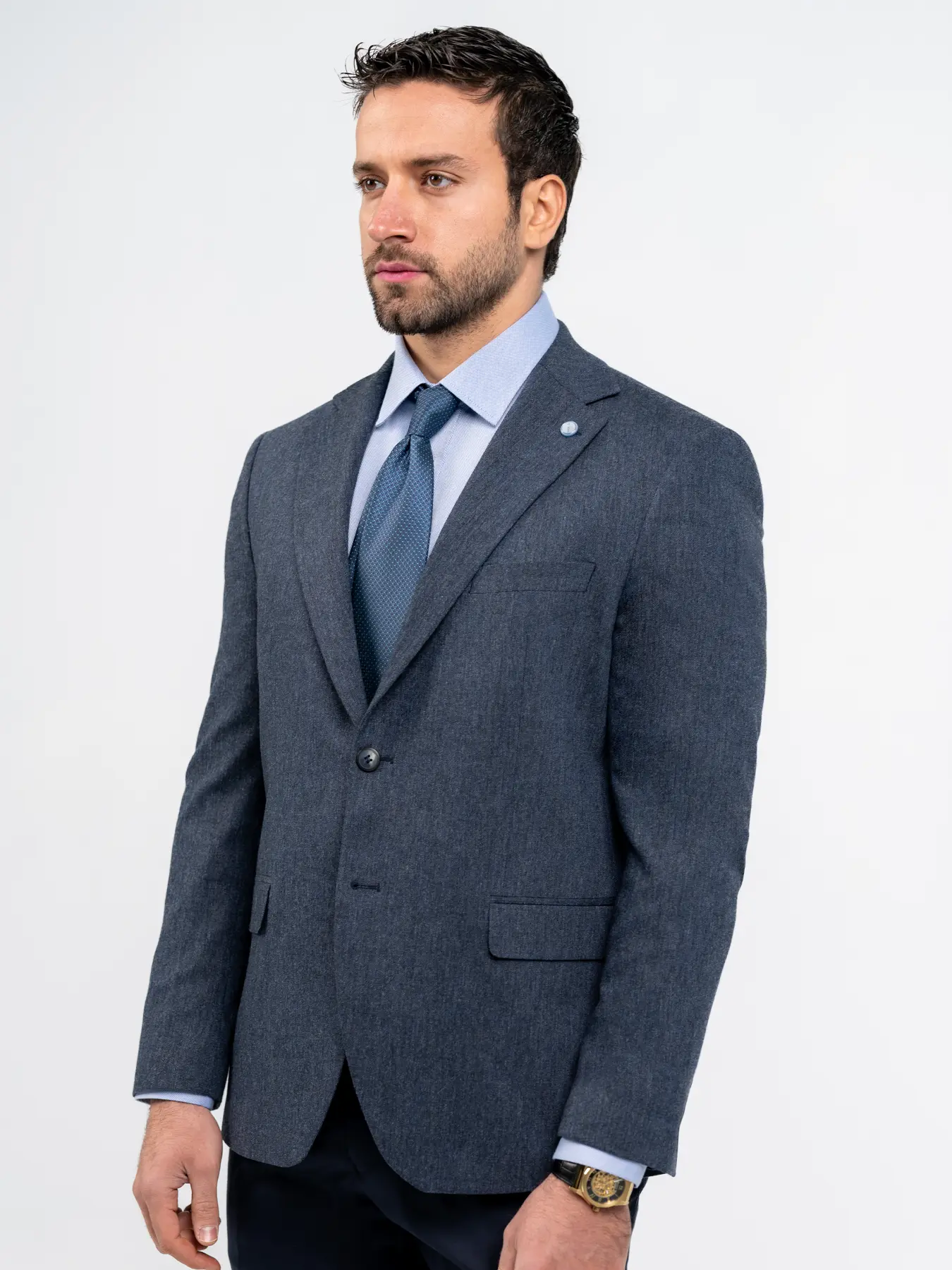 کت تک پاییزه سرمه ای ال سی من 7
