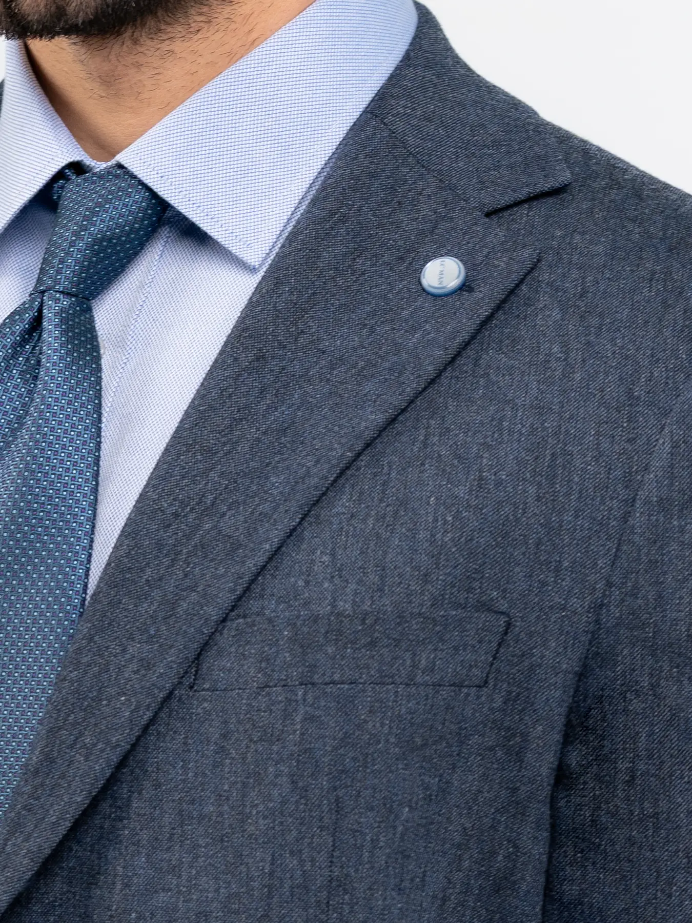 کت تک پاییزه سرمه ای ال سی من 7
