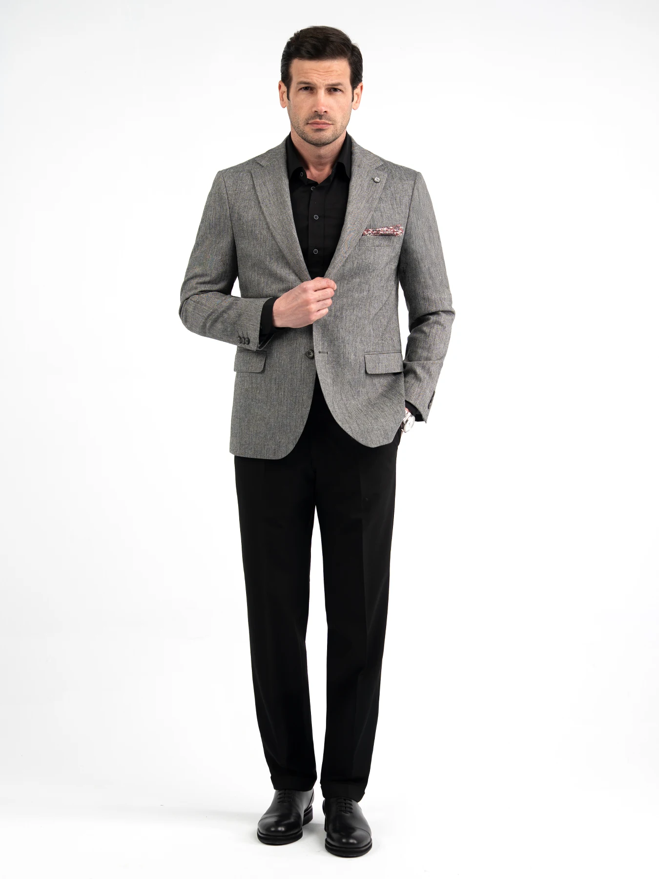 کت تک پاییزه طوسی 20