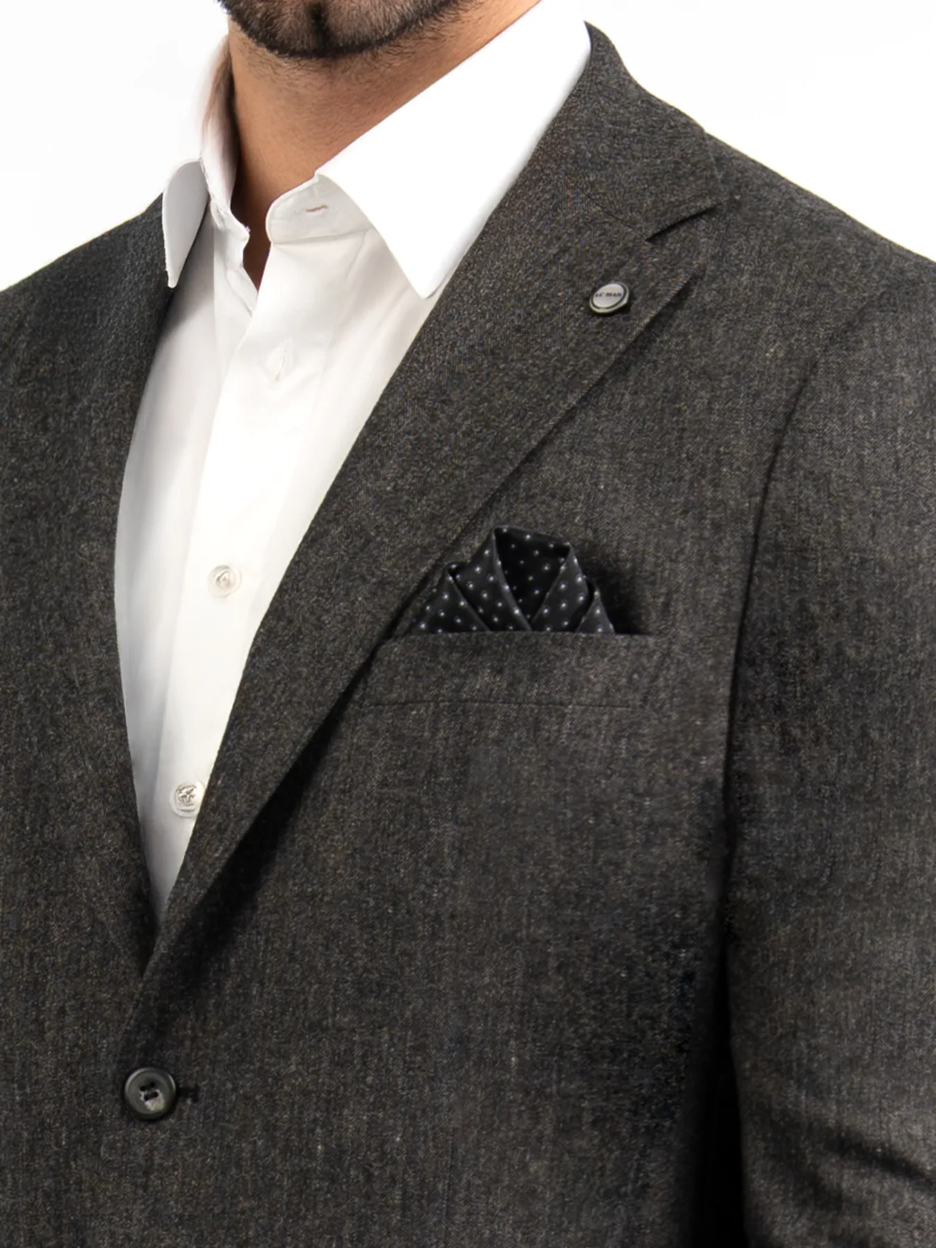 کت تک پاییزه زغالی ال سی من 28