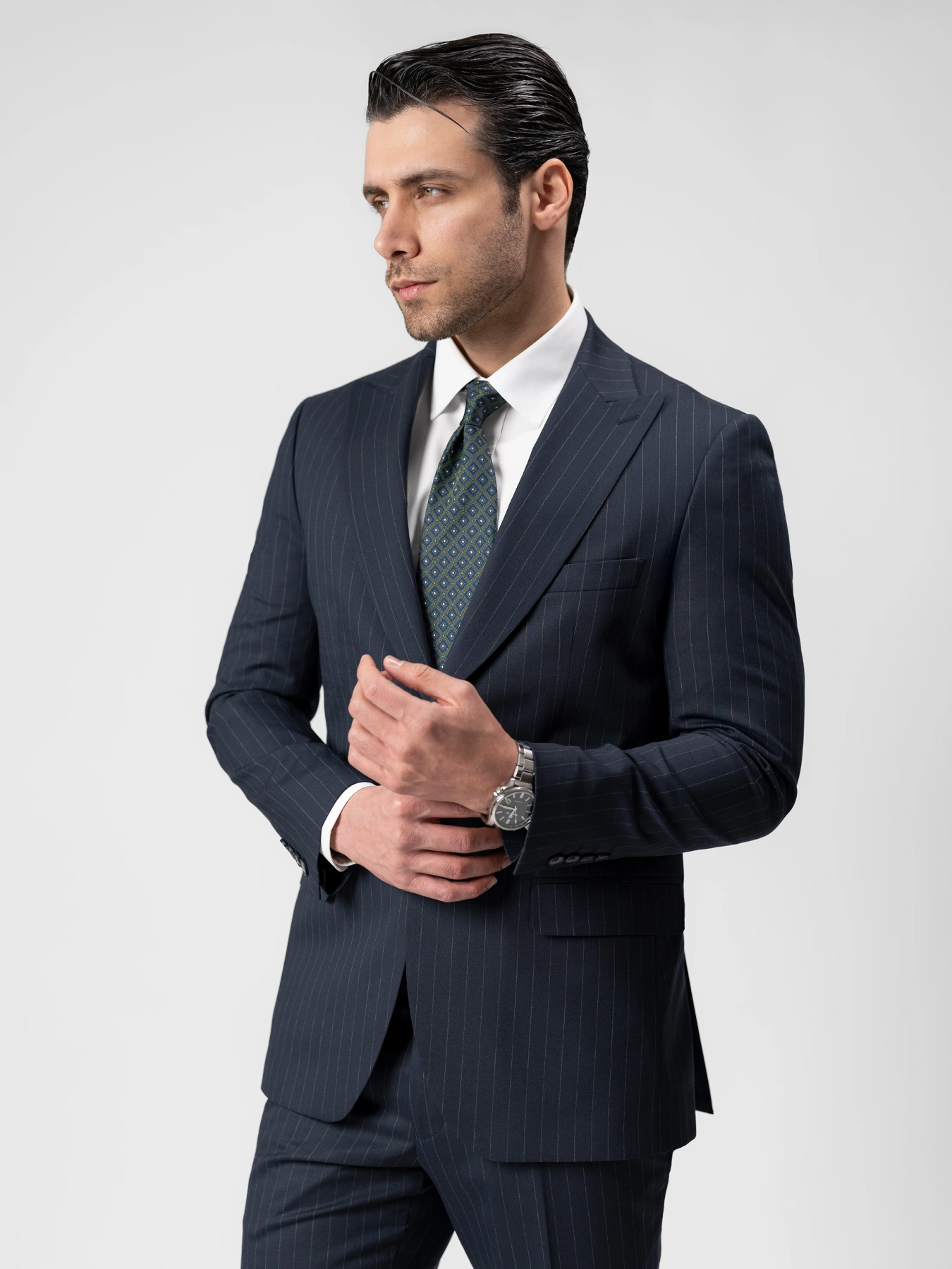 کت و شلوار یقه بلیزر دیپلمات 51