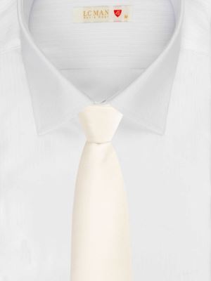 کروات کرم ساده ال سی من