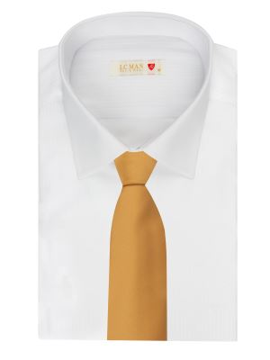 کروات خردلی ساده ال سی من