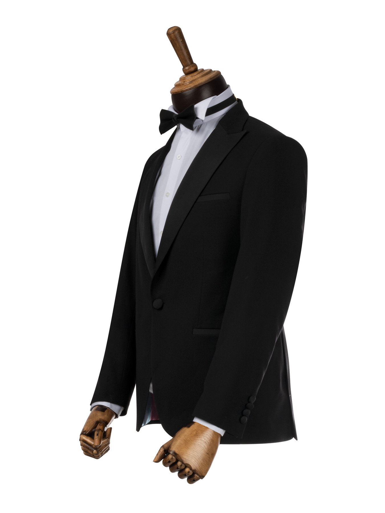 کت و شلوار مردانه مشکی ال سی من 067