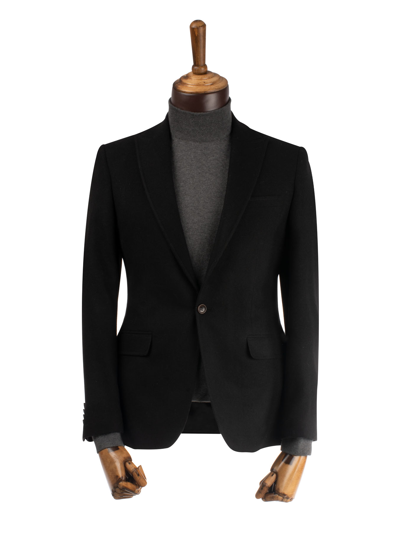 کت تک مردانه پاییزه مشکی ال سی من 