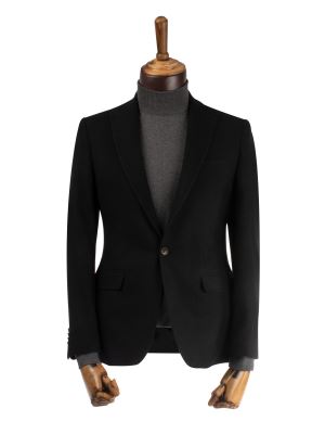 کت تک مردانه پاییزه مشکی ال سی من 