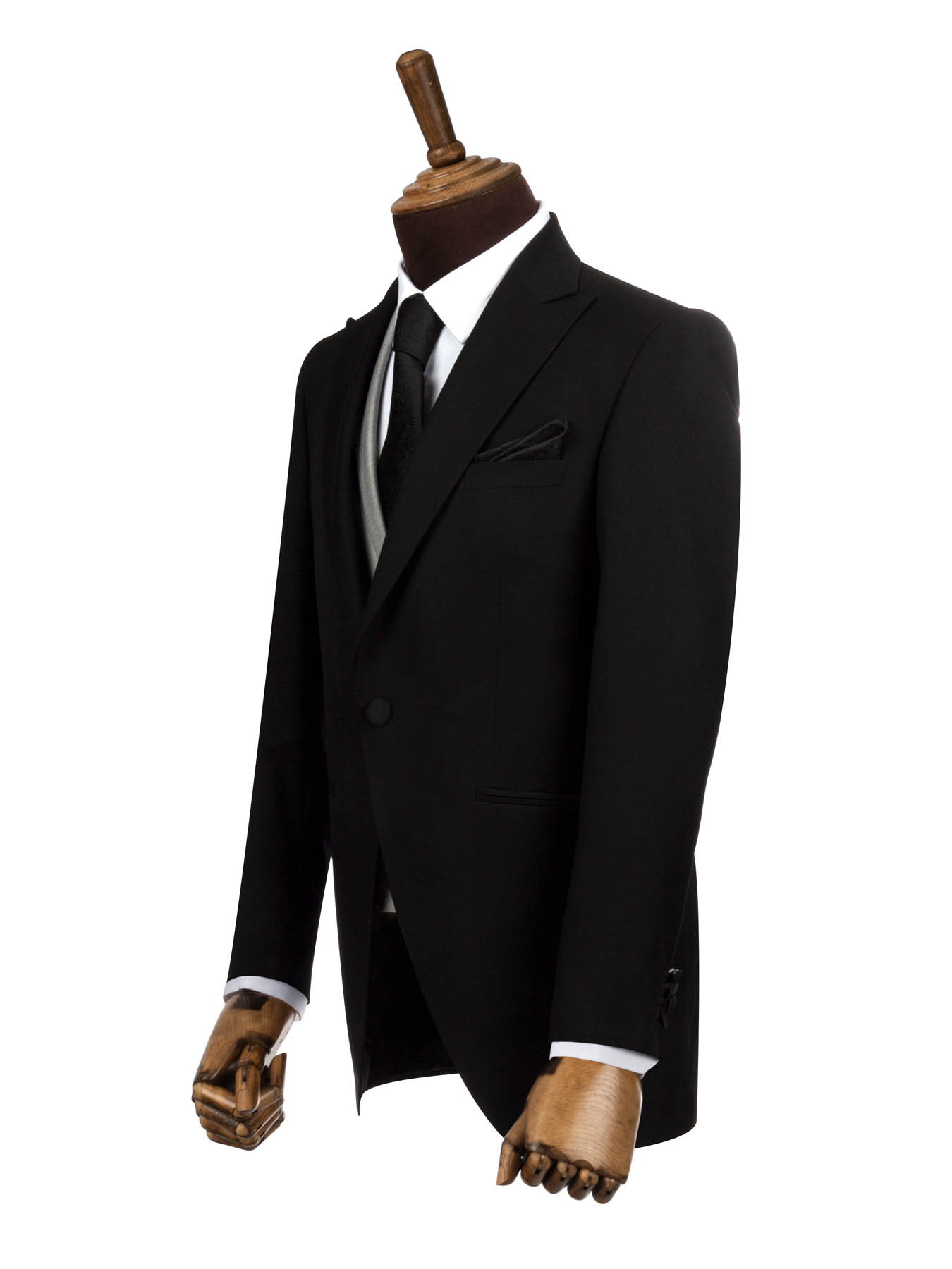 کت و شلوار ژیله مردانه مشکی 196