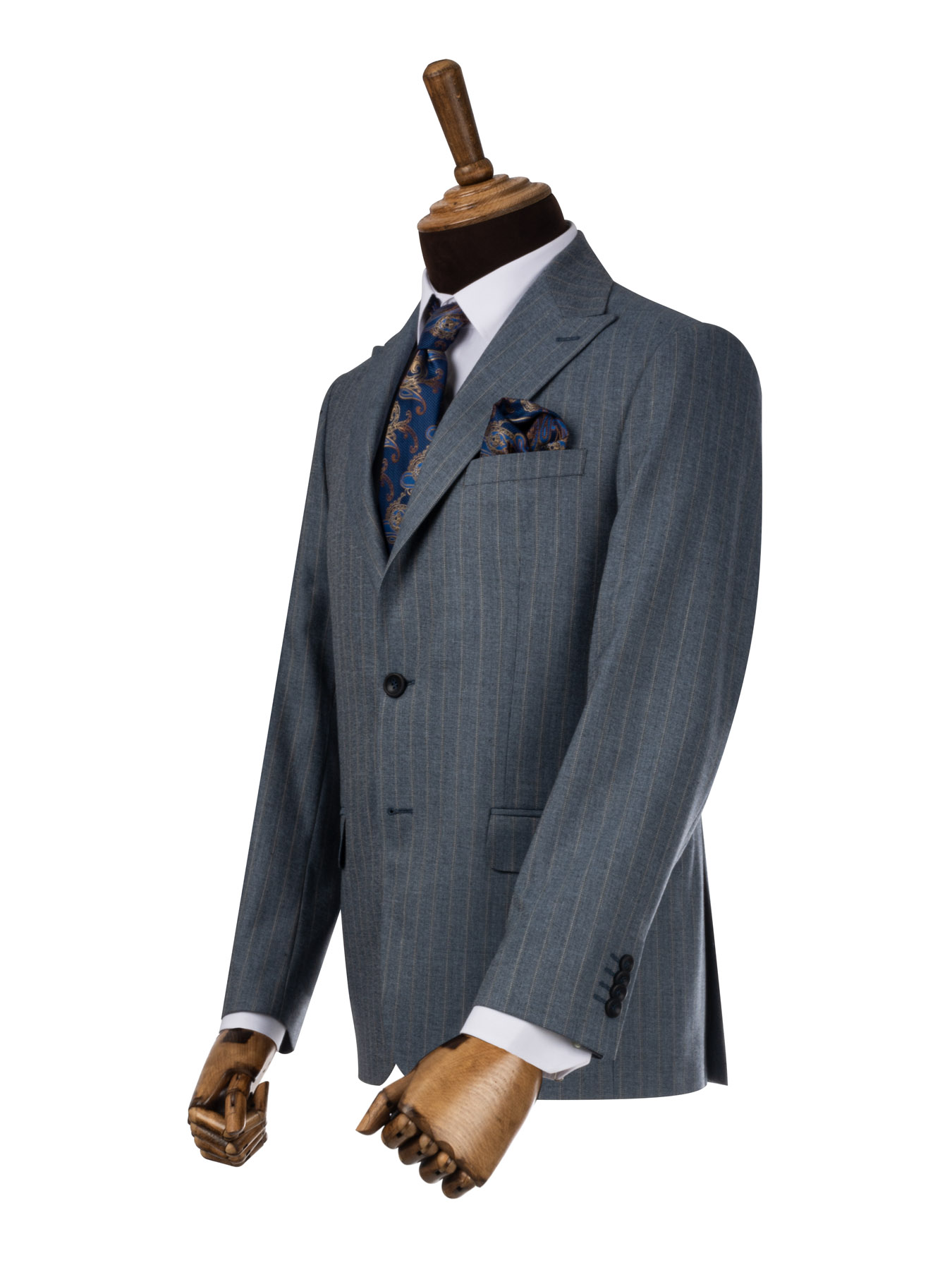 کت و شلوار مردانه راه راه ال سی من 231