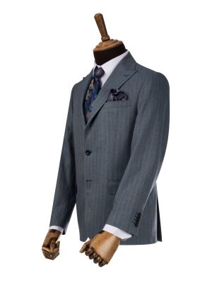 کت و شلوار مردانه راه راه ال سی من 231