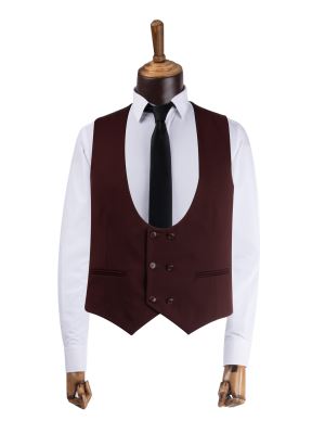 ژیله تک زرشکی مردانه ال سی من 