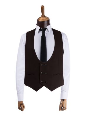 ژیله تک قهوه ای تیره ال سی من 