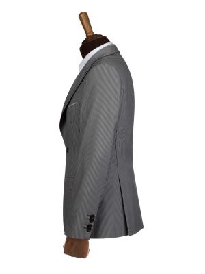 کت تک مردانه راه راه ال سی من 047