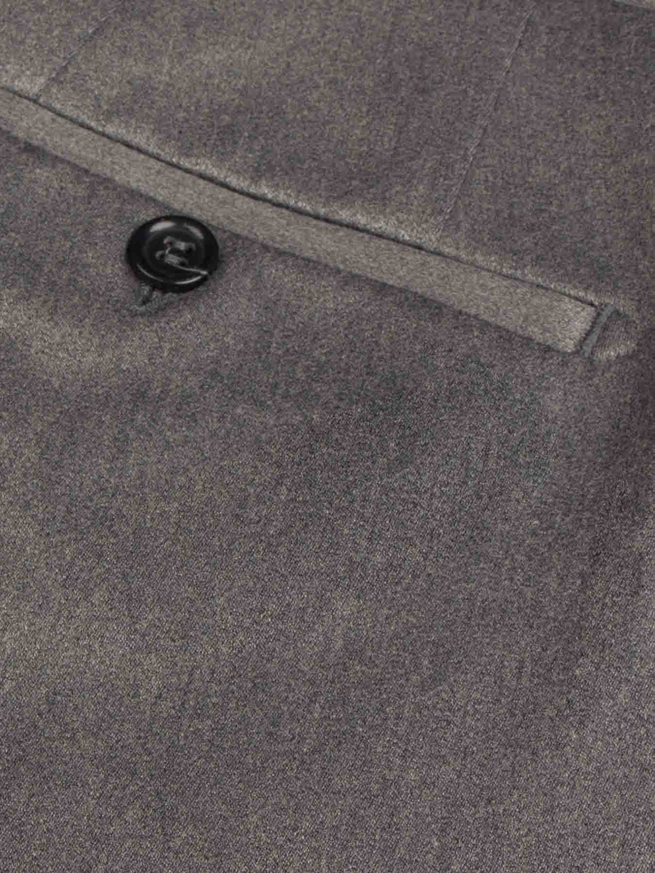 شلوار پارچه ای فاستونی طوسی 05