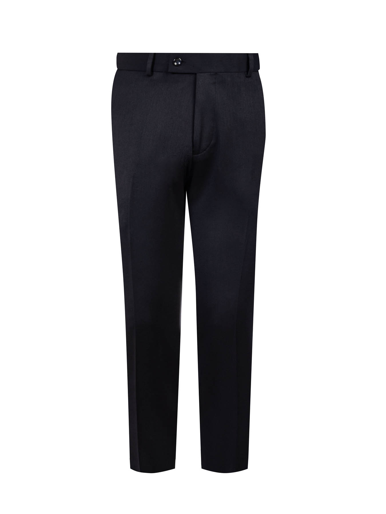 شلوار پارچه ای فاستونی سرمه ای ساده 55