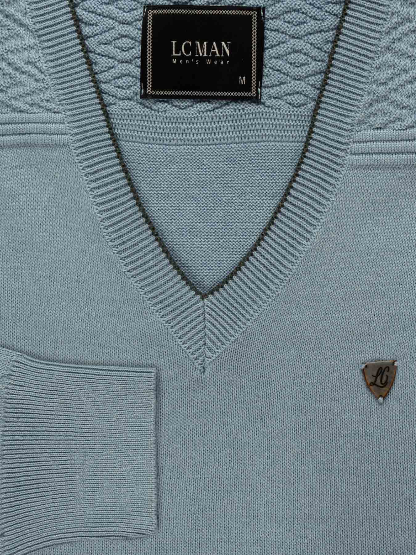 پلیور یه هفت آبی ال سی من 22