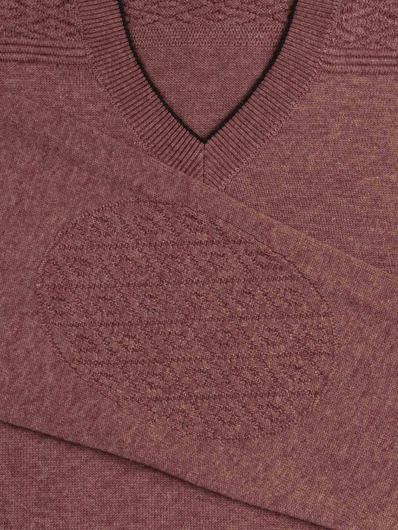 پلیور  یقه هفت صورتی ال سی من 22