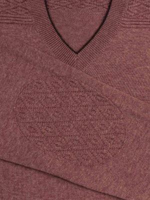 پلیور  یقه هفت صورتی ال سی من 22