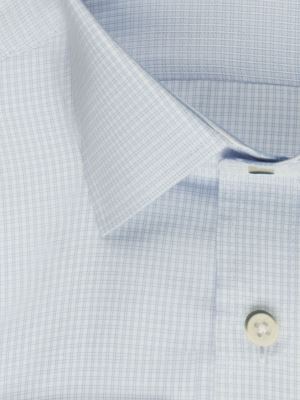 پیراهن آستین بلند چهارخانه ریز ال سی من 66