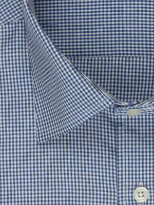 پیراهن آستین بلند آبی تیره ال سی من 68