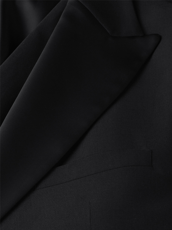 کت و شلوار ژیله مردانه مشکی 096