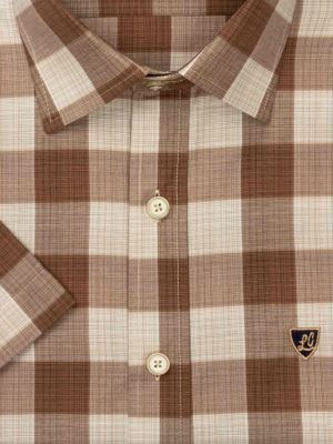 پیراهن مردانه چهارخانه ال سی من 102