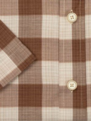 پیراهن مردانه چهارخانه ال سی من 102