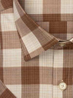 پیراهن مردانه چهارخانه ال سی من 102