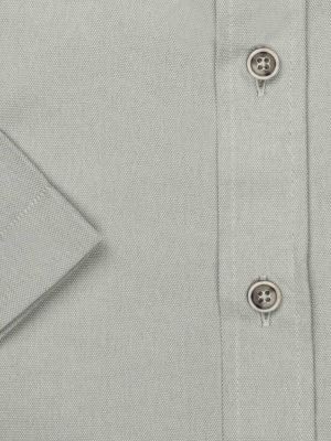 پیراهن آستین کوتاه طوسی ساده ال سی من 4