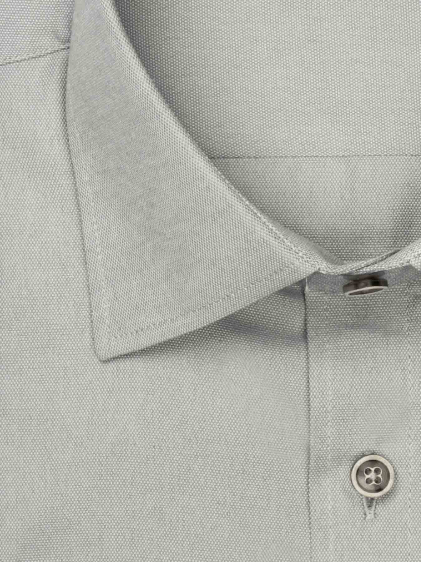 پیراهن آستین کوتاه طوسی ساده ال سی من 4