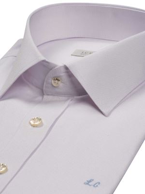 پیراهن آستین کوتاه سفید ساده ال سی من 10
