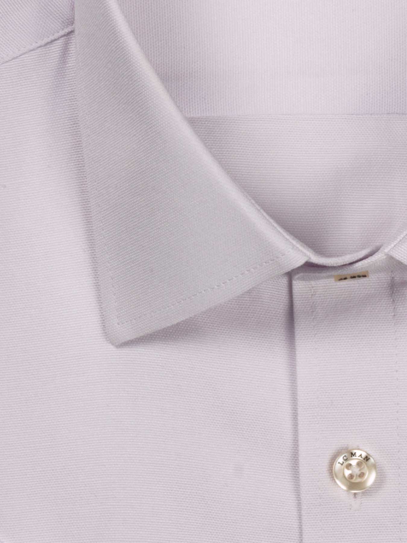 پیراهن آستین کوتاه سفید ساده ال سی من 10
