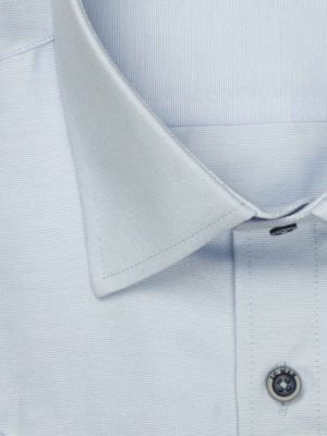 پیراهن آستین کوتاه آبی روشن ساده ال سی من 48