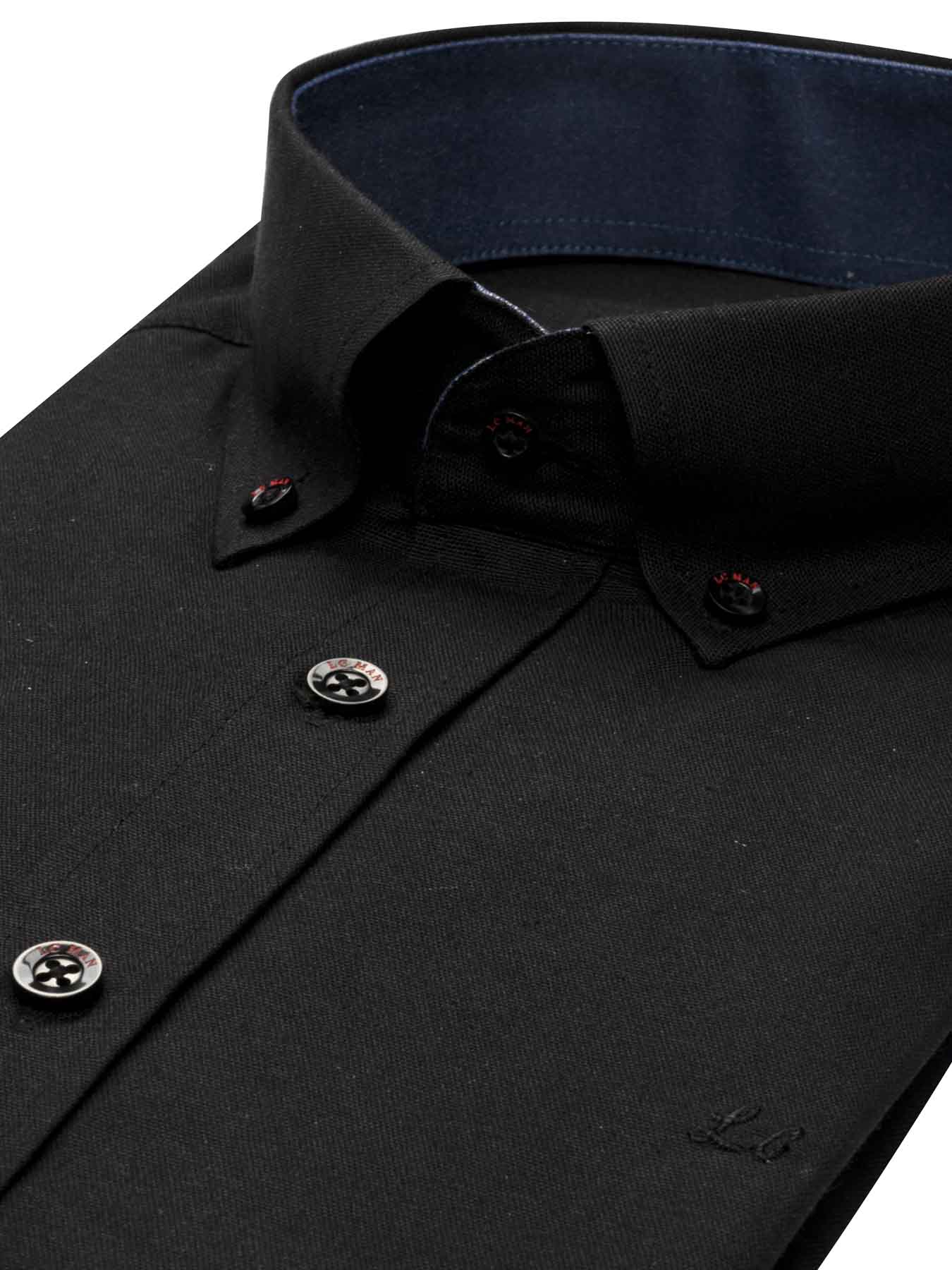 پیراهن جودون آستین کوتاه مشکی 74