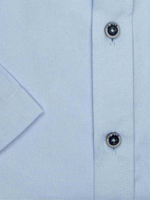 پیراهن جودون آستین کوتاه آبی روشن