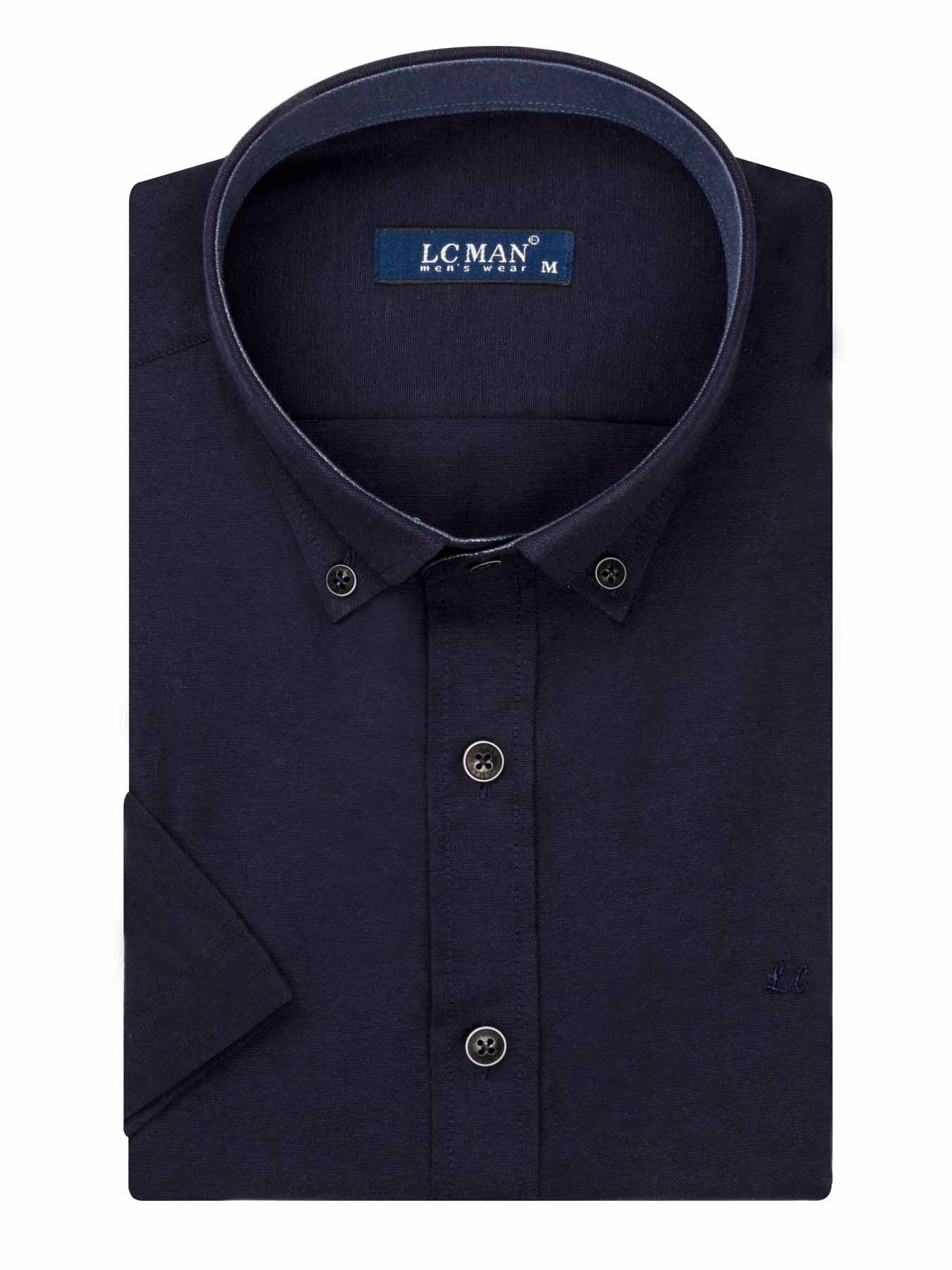 پیراهن جودون آستین کوتاه سرمه ای 65