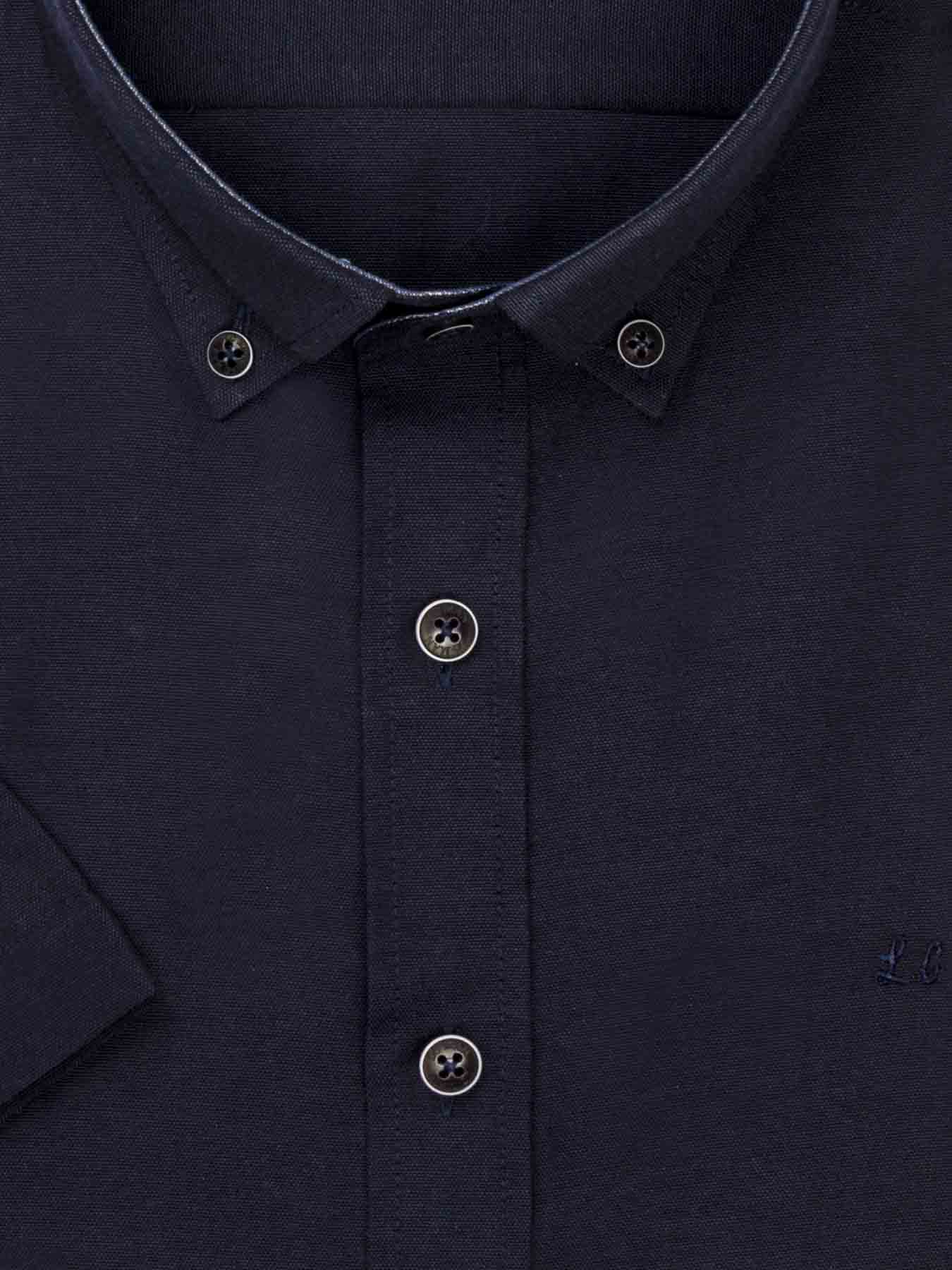 پیراهن جودون آستین کوتاه سرمه ای 65