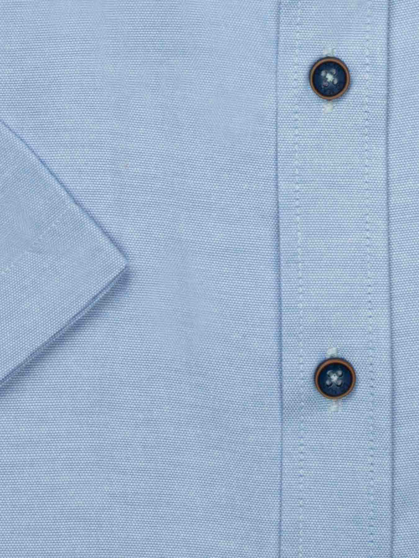 پیراهن جودون آستین کوتاه آبی روشن 48