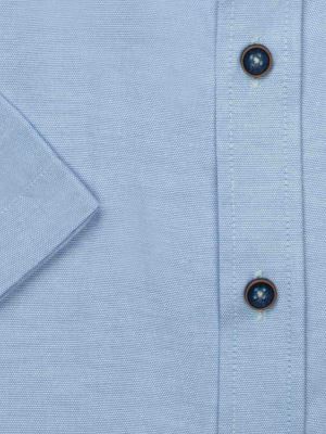 پیراهن جودون آستین کوتاه آبی روشن 48