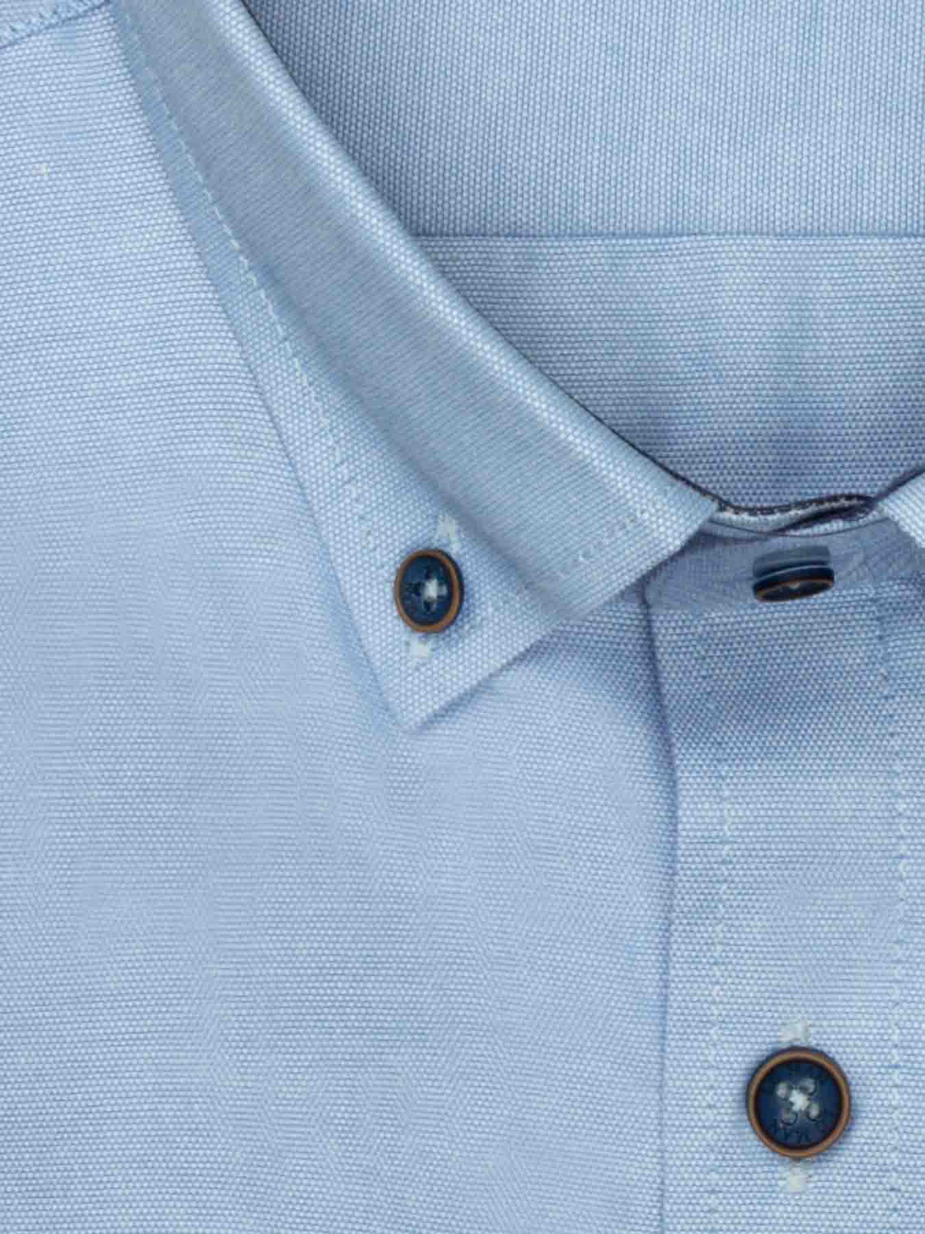 پیراهن جودون آستین کوتاه آبی روشن 48