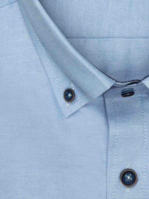 پیراهن جودون آستین کوتاه آبی روشن 48