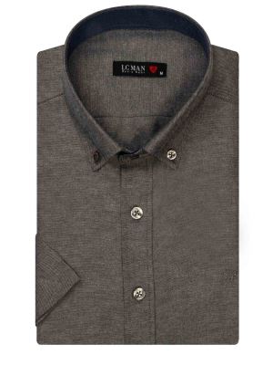 پیراهن جودون آستین کوتاه طوسی44