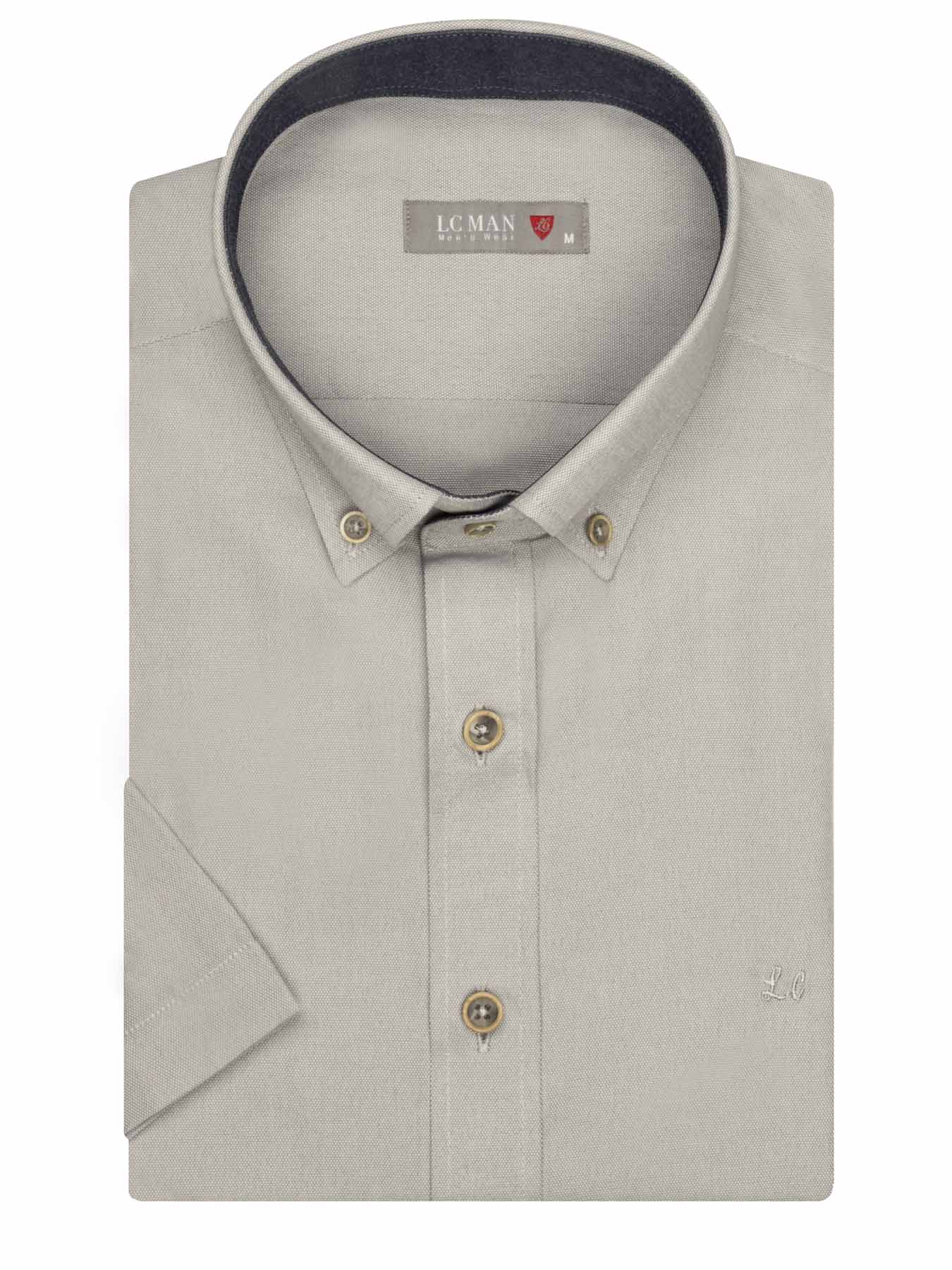 پیراهن جودون آستین کوتاه طوسی 3