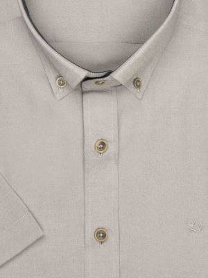 پیراهن جودون آستین کوتاه طوسی 3