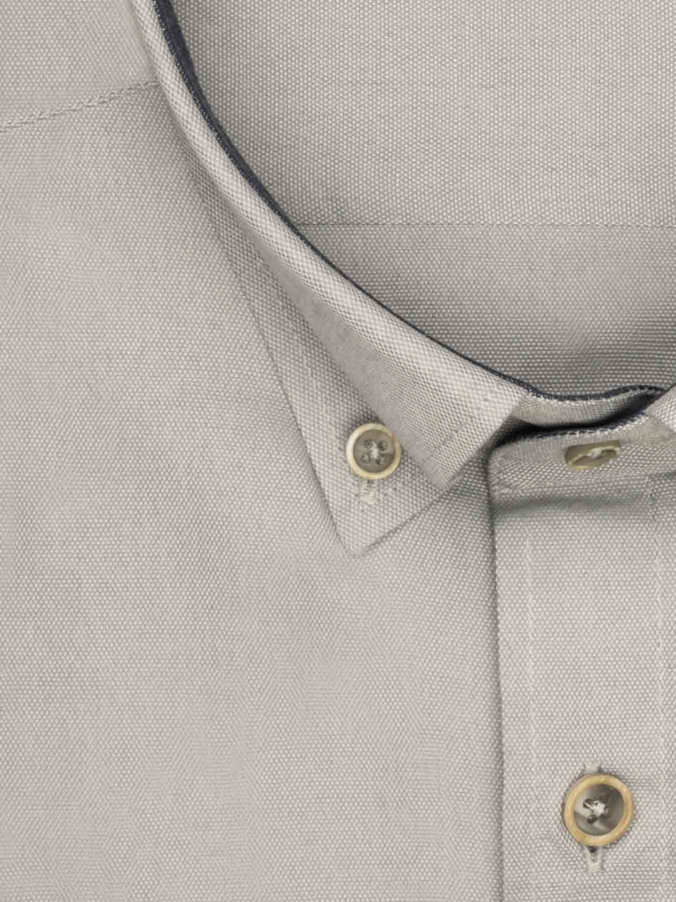 پیراهن جودون آستین کوتاه طوسی 3