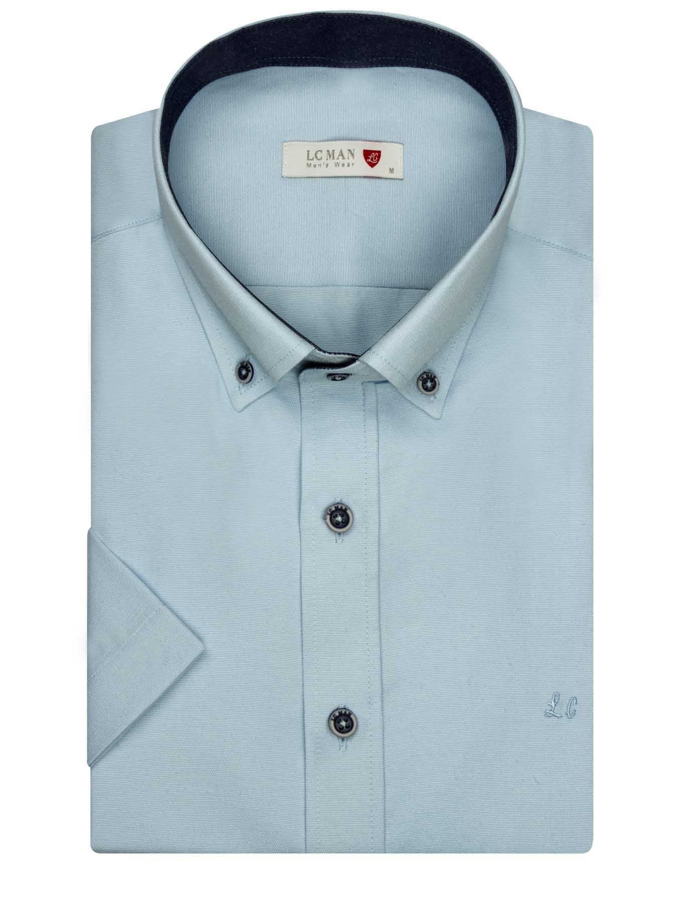 پیراهن جودون آستین کوتاه آبی 11