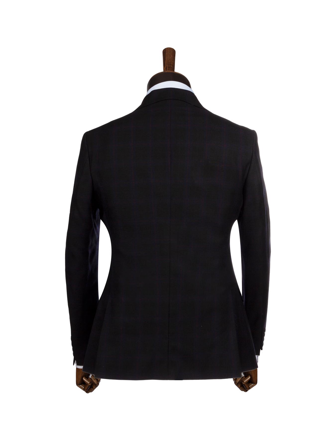 کت و شلوار و ژیله سرمه ای تیره ال سی من 9