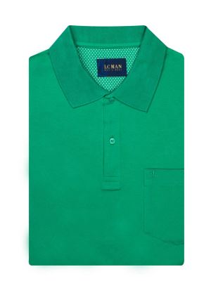 تی شرت سه دکمه سایز بزرگ 502501