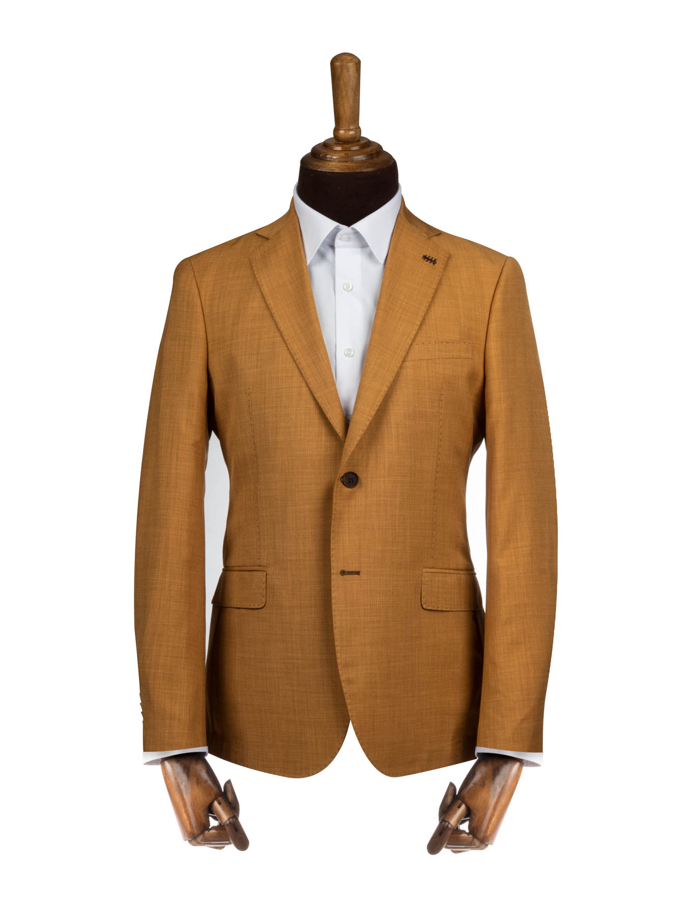 کت تک ساده خردلی ال سی من 